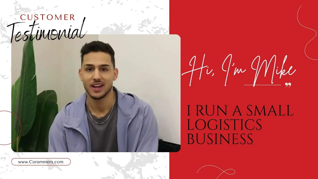 Video review from a Corammers client